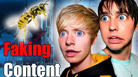 Sam & Colby FAKE their videos! .